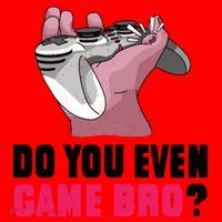 Do You Even Game Bro? Funny Gamer Santa Hat thumb 1