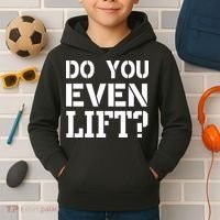 Do You Even Lift? Kids Hoodie thumb 2