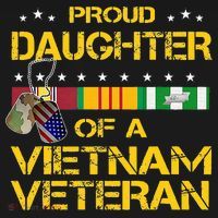 Daughter Of A Vietnam Veteran I'm Proud My Dad T-Shirt thumb 7