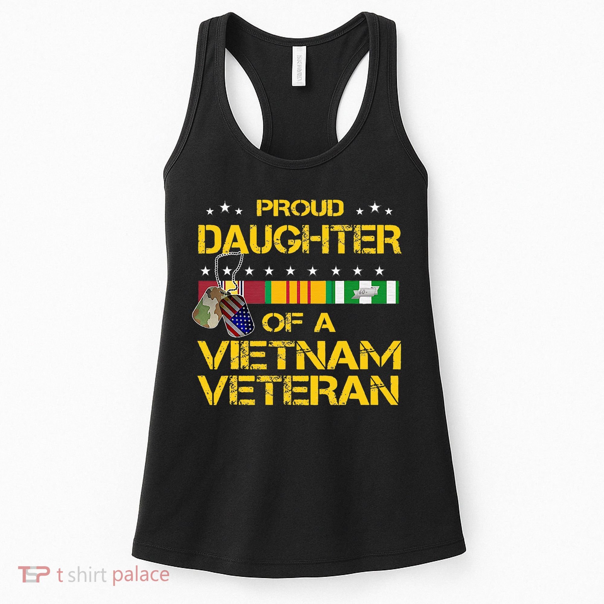Daughter Of A Vietnam Veteran I'm Proud My Dad Women's Tank Top
