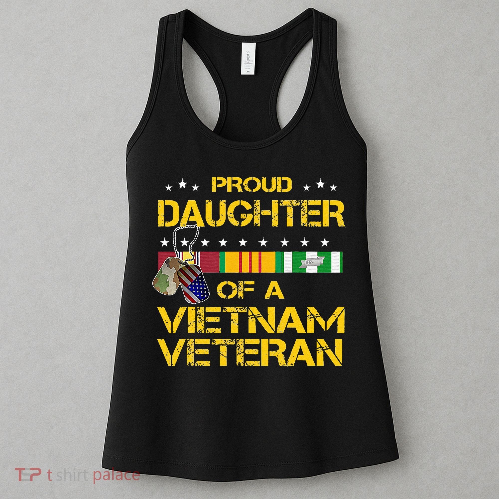 Daughter Of A Vietnam Veteran I'm Proud My Dad Women's Tank Top