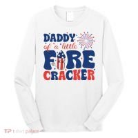 Daddy Of A Little Firecracker Family Matching 4th Of July Long Sleeve Shirt thumb 0