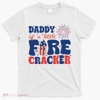 Daddy Of A Little Firecracker Family Matching 4th Of July T-Shirt thumb 0