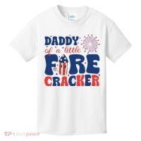 Daddy Of A Little Firecracker Family Matching 4th Of July Kids T-Shirt thumb 0