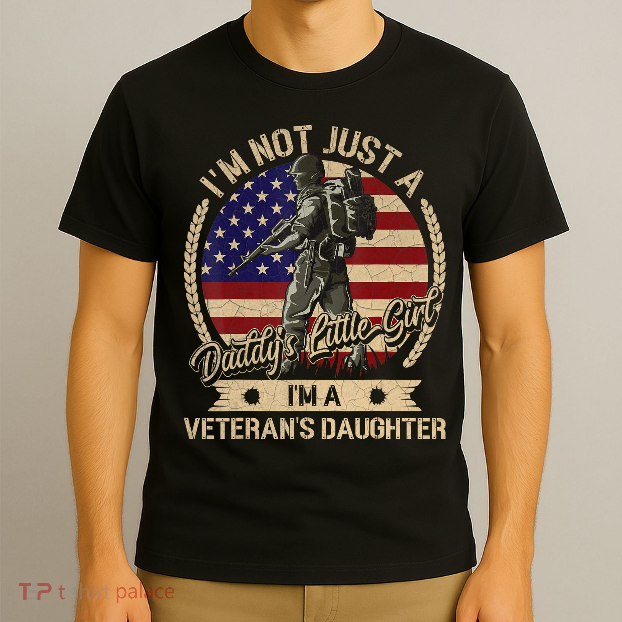 Daughter Of A Vietnam Veteran I'm Proud My Dad T-Shirt