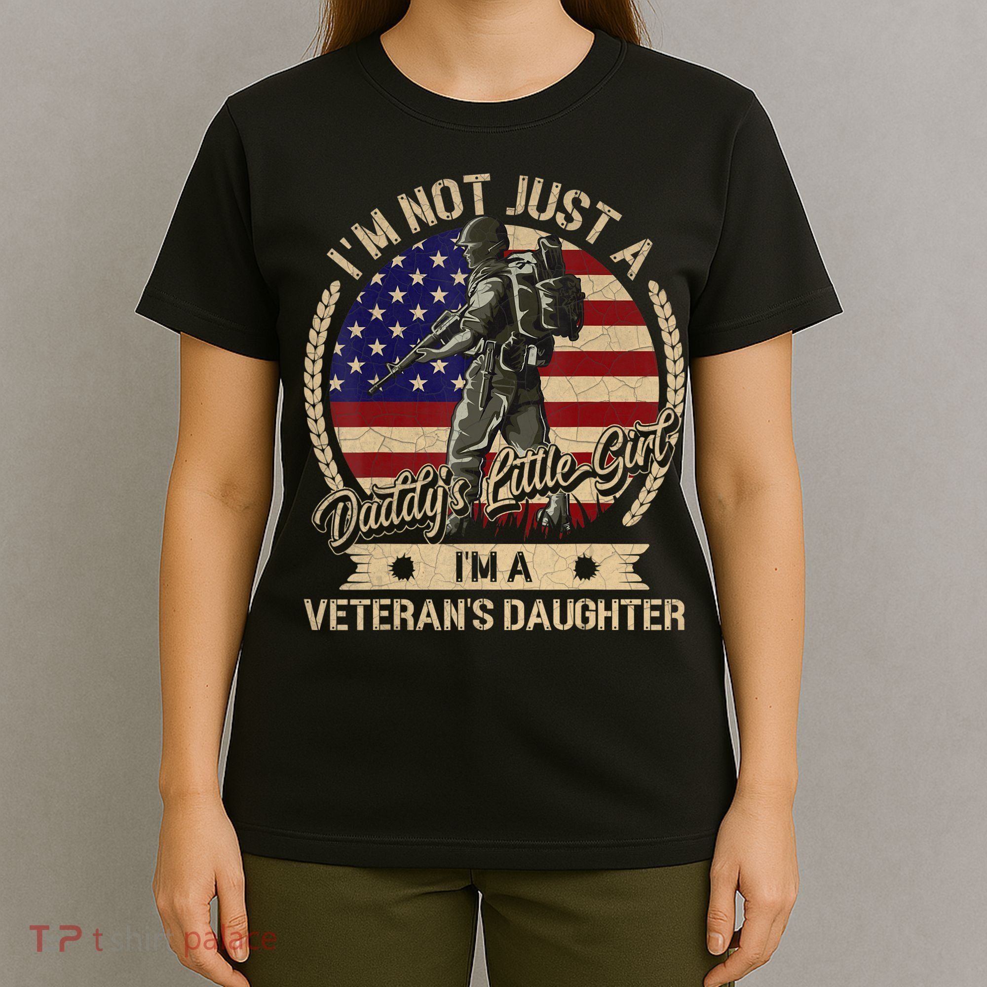 Daughter Of A Vietnam Veteran I'm Proud My Dad T-Shirt