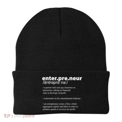 Definition Of An Entrepreneur Beanie