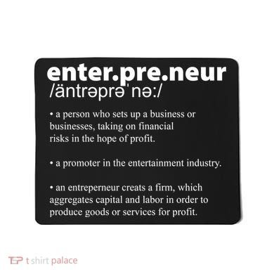 Definition Of An Entrepreneur Mousepad