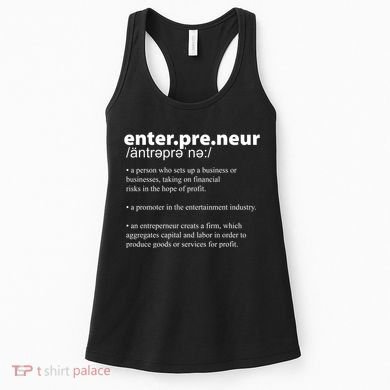 Definition Of An Entrepreneur Women's Tank Top