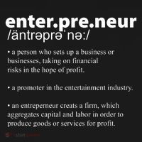 Definition Of An Entrepreneur Baby Bodysuit thumb 2