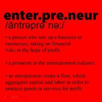 Definition Of An Entrepreneur Santa Hat thumb 1