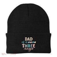 Dad Of A Threenager 3rd Birthday Beanie thumb 0