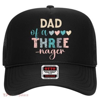 Dad Of A Threenager 3rd Birthday Hat