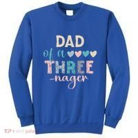 Dad Of A Threenager 3rd Birthday Sweatshirt thumb 0
