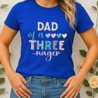 Dad Of A Threenager 3rd Birthday Women's T-Shirt thumb 2