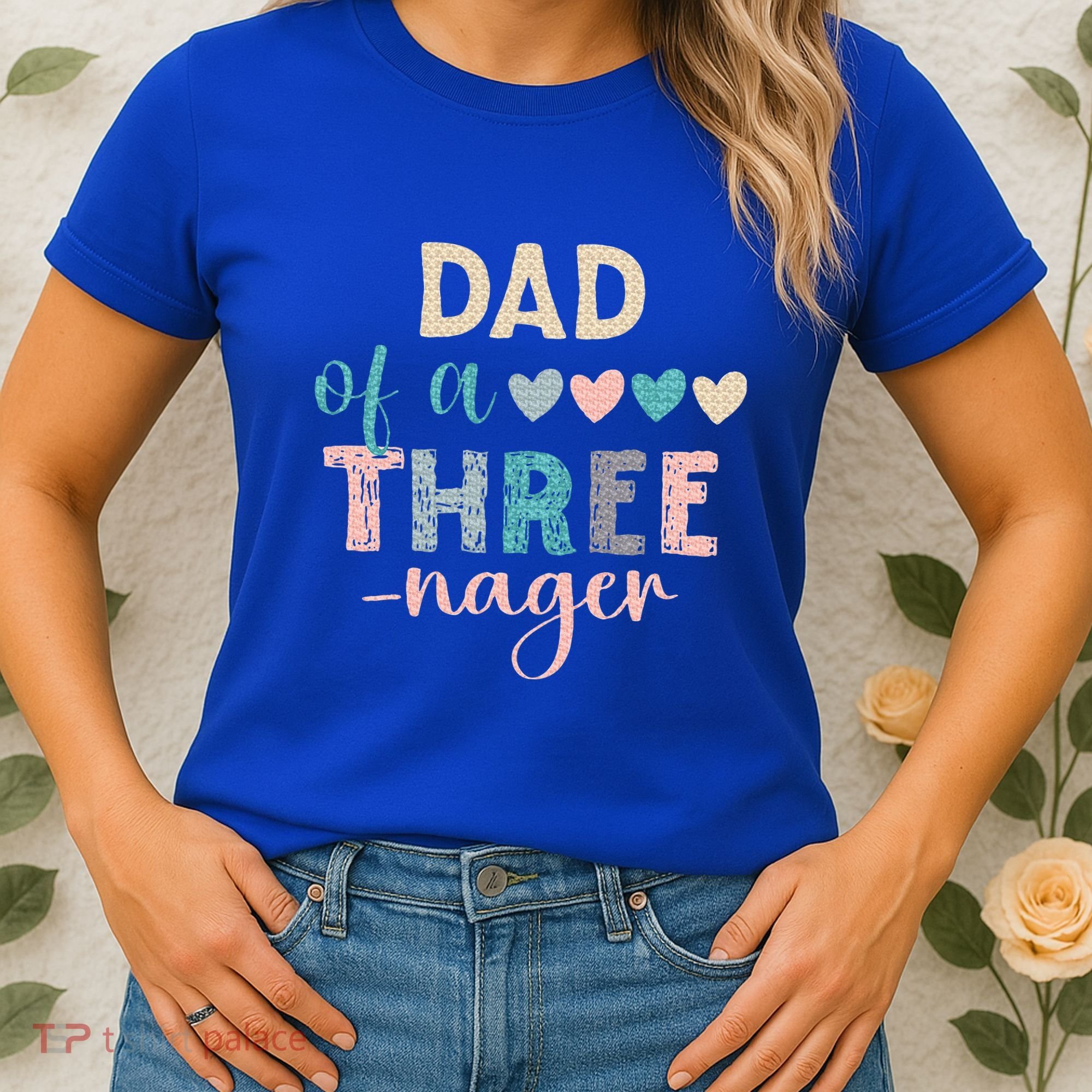 Dad Of A Threenager 3rd Birthday Women's T-Shirt