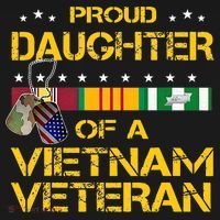 Daughter Of A Vietnam Veteran Im Proud My Dad T-Shirt thumb 7