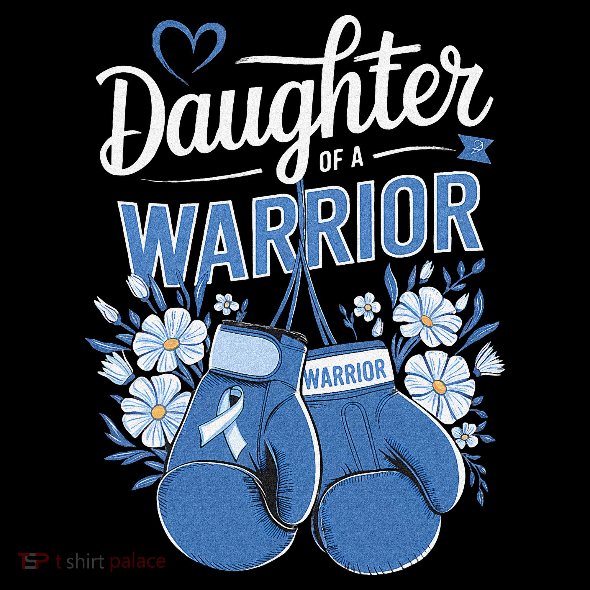 Daughter Of A Warrior Prostate Cancer Awareness Support Coffee Mug