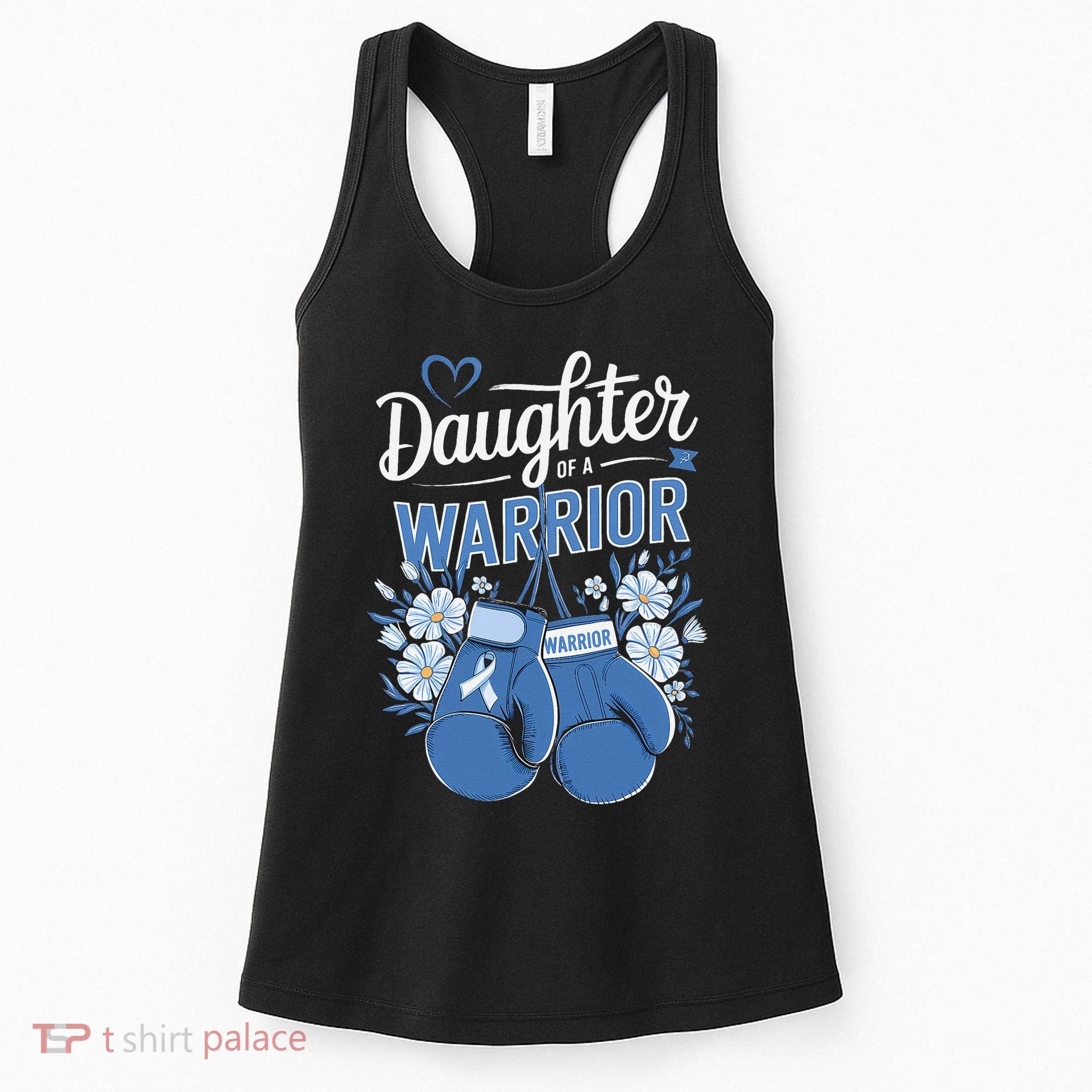Daughter Of A Warrior Prostate Cancer Awareness Support Women's Tank Top