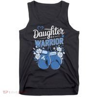 Daughter Of A Warrior Prostate Cancer Awareness Support Tank Top thumb 0