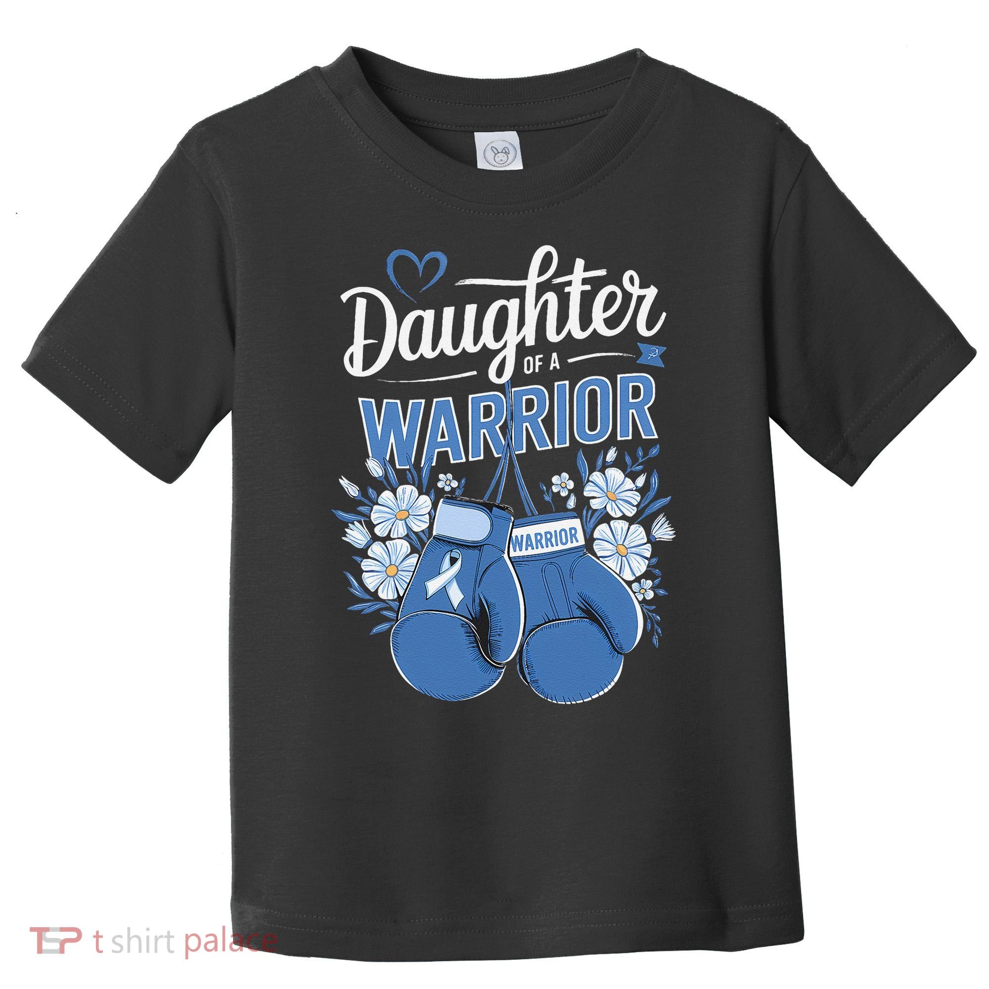Daughter Of A Warrior Prostate Cancer Awareness Support Toddler T-Shirt
