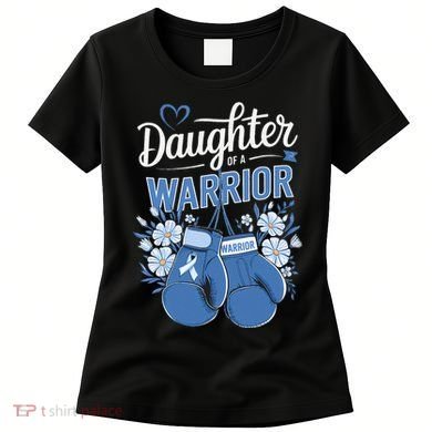 Daughter Of A Warrior Prostate Cancer Awareness Support Women's T-Shirt
