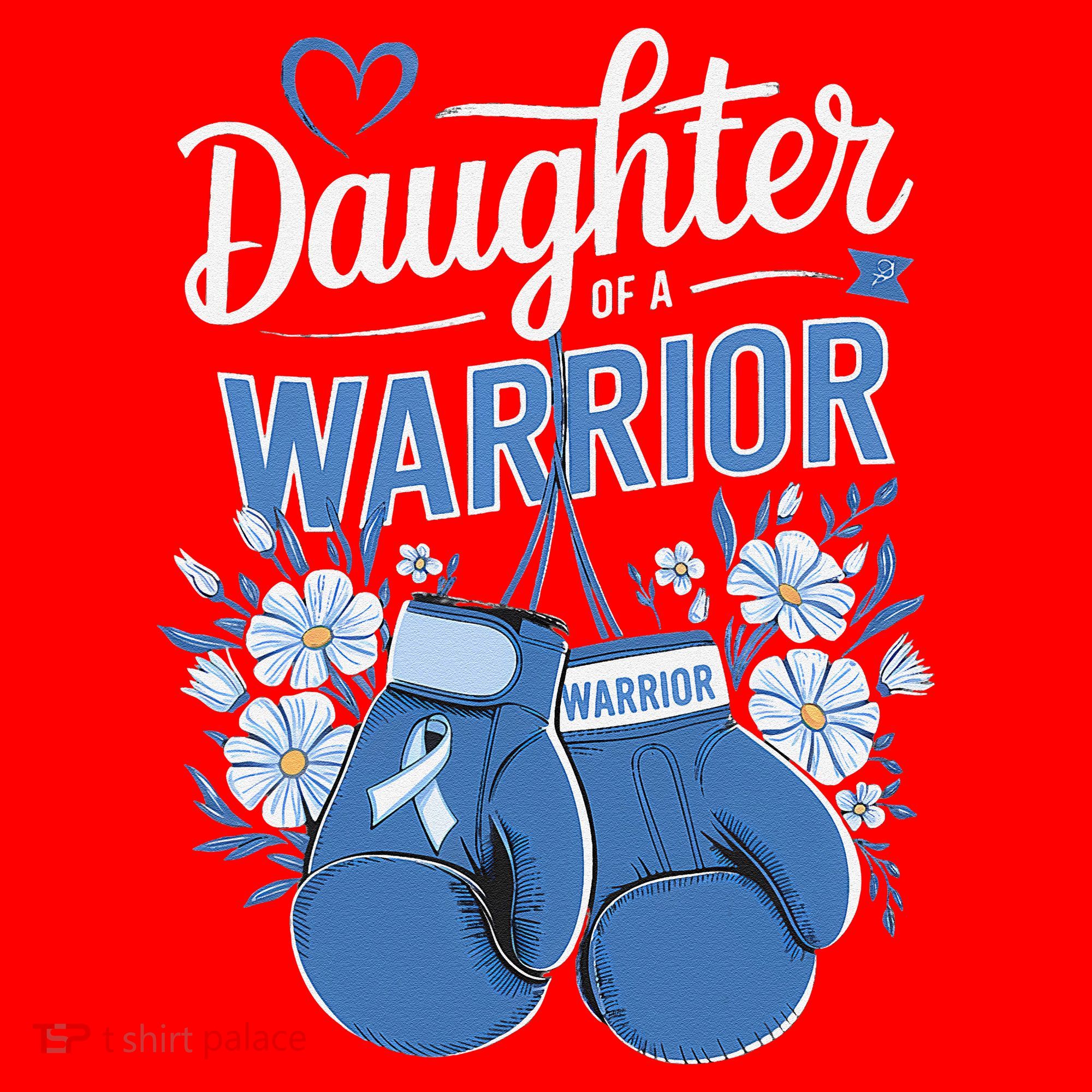 Daughter Of A Warrior Prostate Cancer Awareness Support Santa Hat