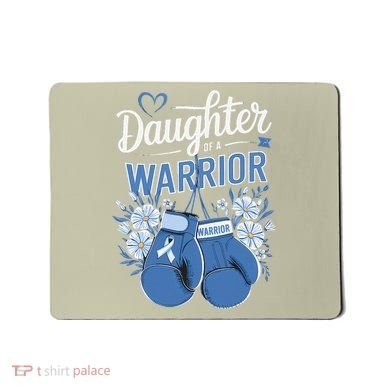 Daughter Of A Warrior Prostate Cancer Awareness Support Mousepad