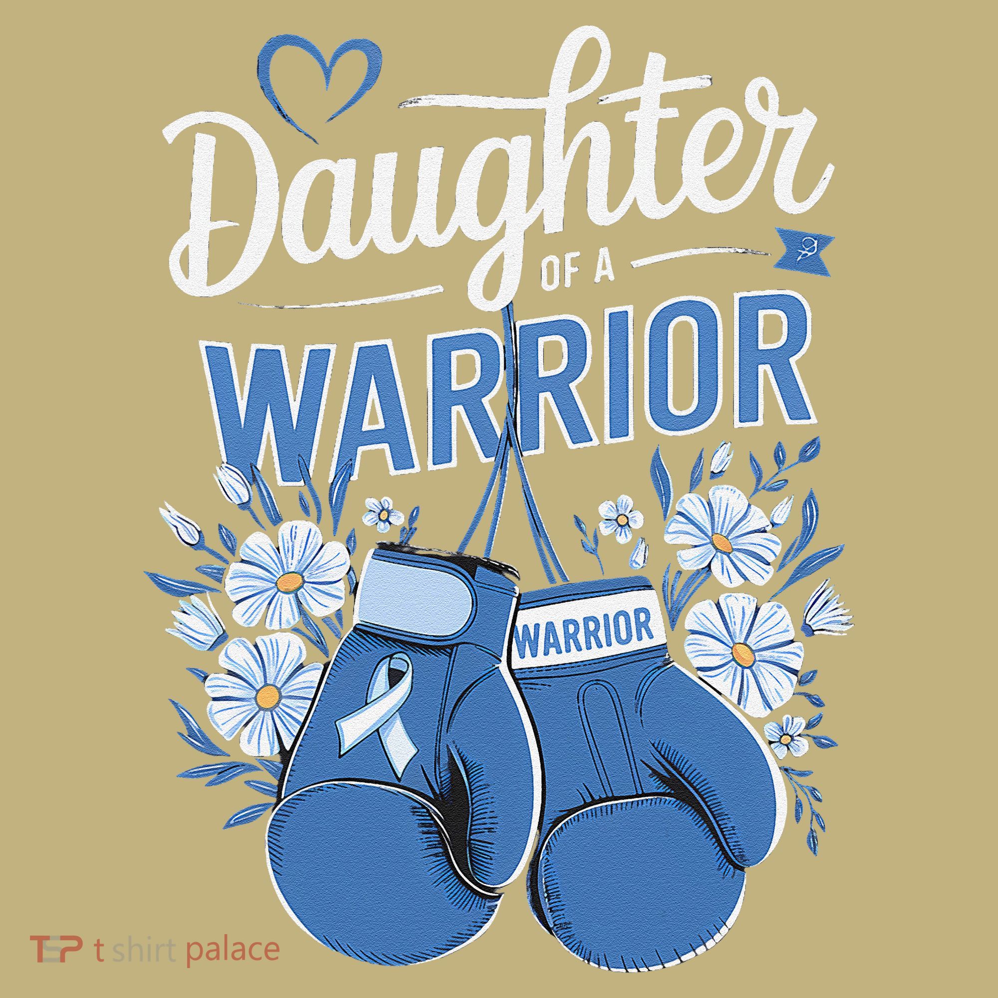 Daughter Of A Warrior Prostate Cancer Awareness Support Mousepad