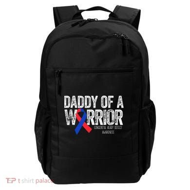 Daddy Of A Warrior CHD Congenital Heart Defect Month Backpack