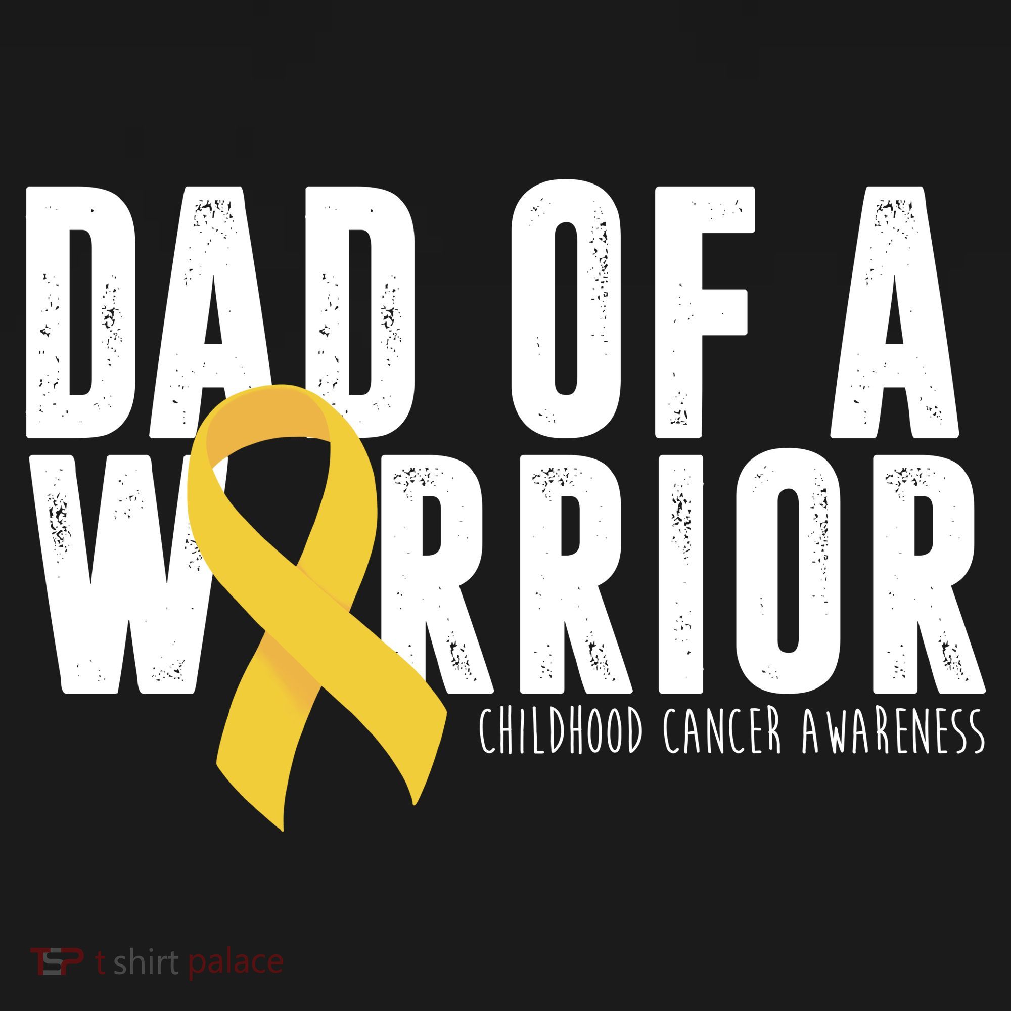 Dad Of A Warrior Childhood Cancer Awareness Sweatshirt