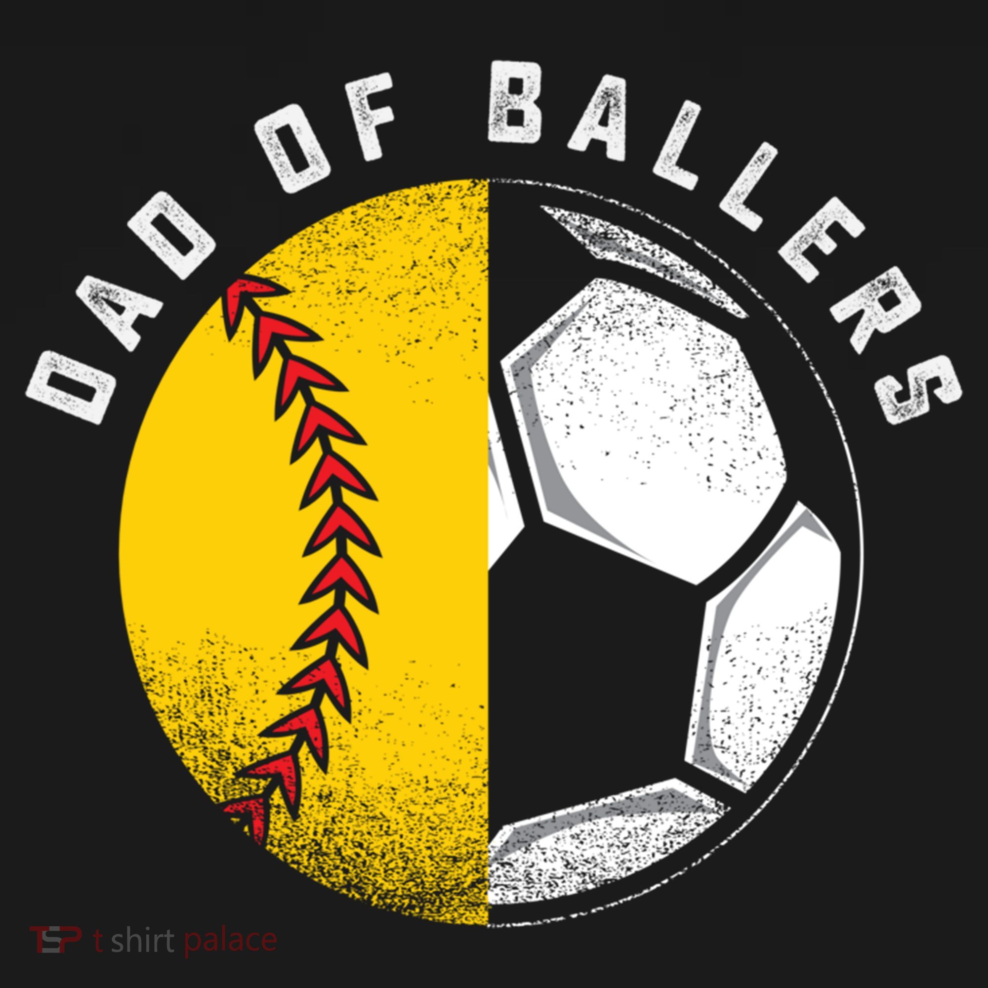 Dad Of Ballers Father Son Softball Soccer Player Coach Gift Great Gift Women's Hoodie
