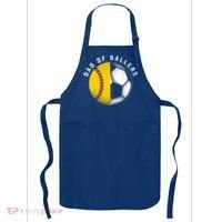 Dad Of Ballers Father Son Softball Soccer Player Coach Gift Great Gift Apron thumb 0