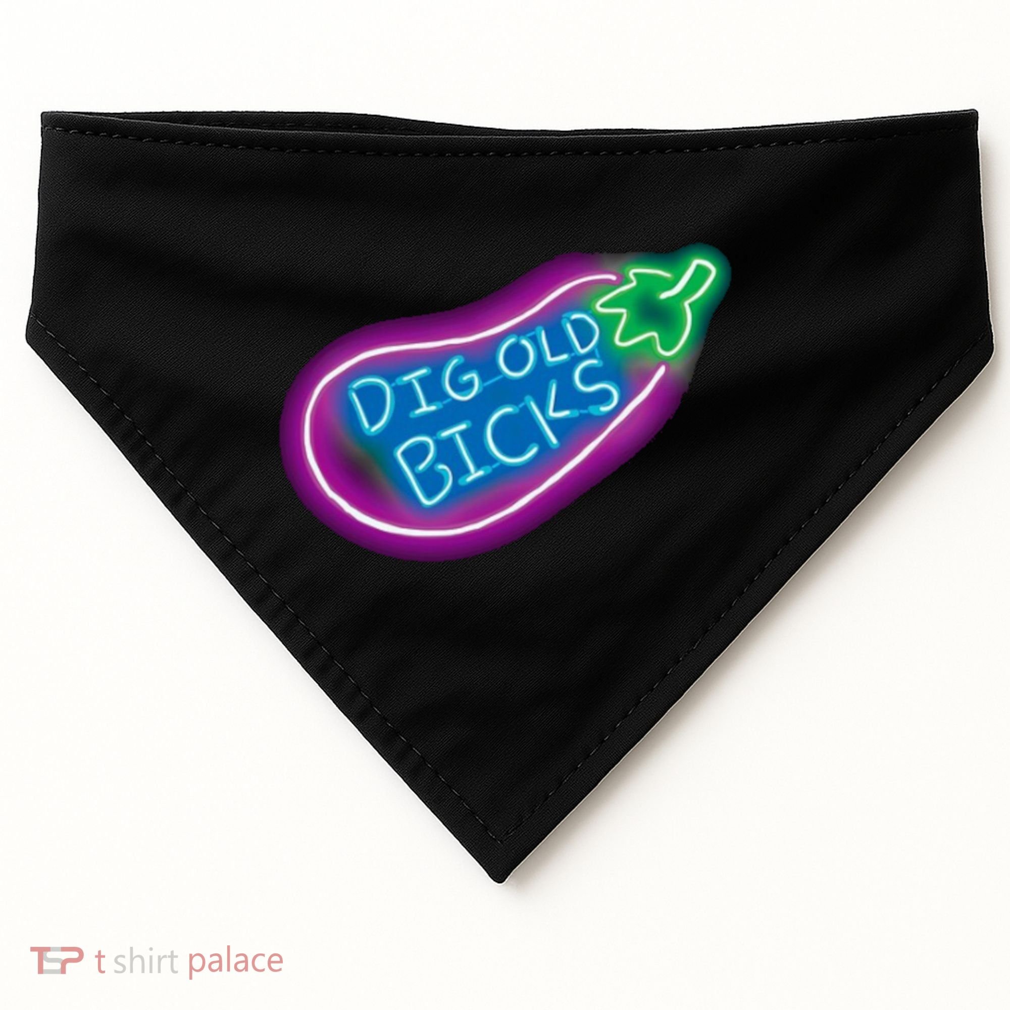 Dig Old Bicks Solar Opposites Funny Meme Gag Cute Gift USA-Made Doggie Bandana
