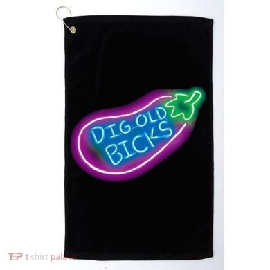 Dig Old Bicks Solar Opposites Funny Meme Gag Cute Gift Golf Towel