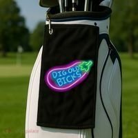 Dig Old Bicks Solar Opposites Funny Meme Gag Cute Gift Golf Towel thumb 2