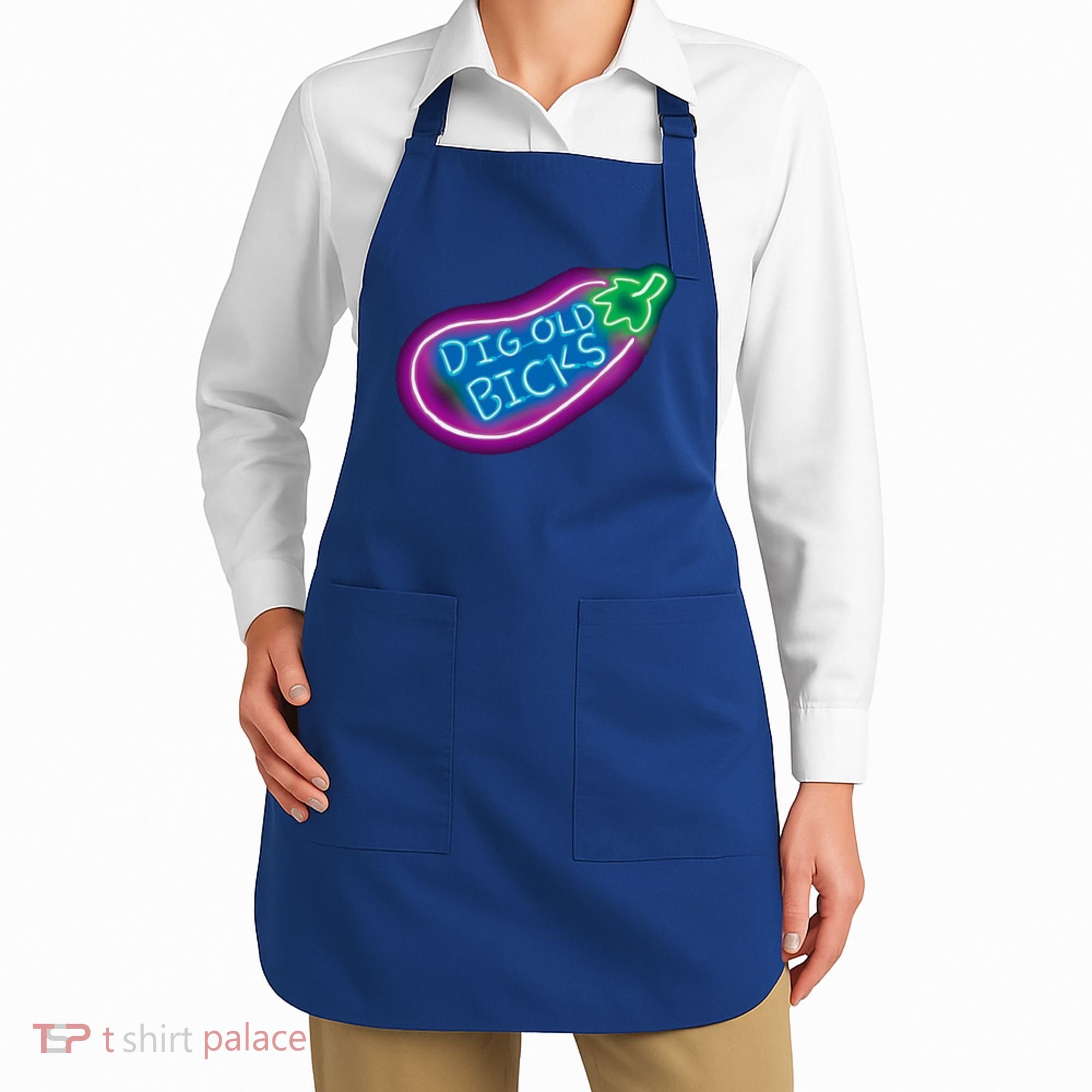Dig Old Bicks Solar Opposites Funny Meme Gag Cute Gift Apron