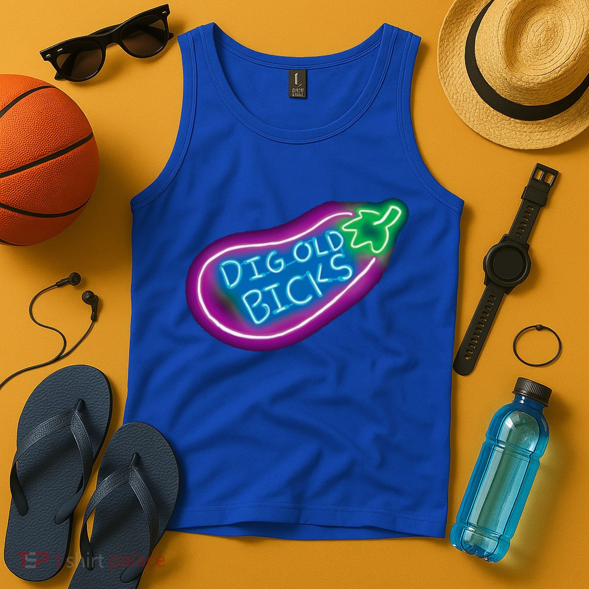 Dig Old Bicks Solar Opposites Funny Meme Gag Cute Gift Tank Top