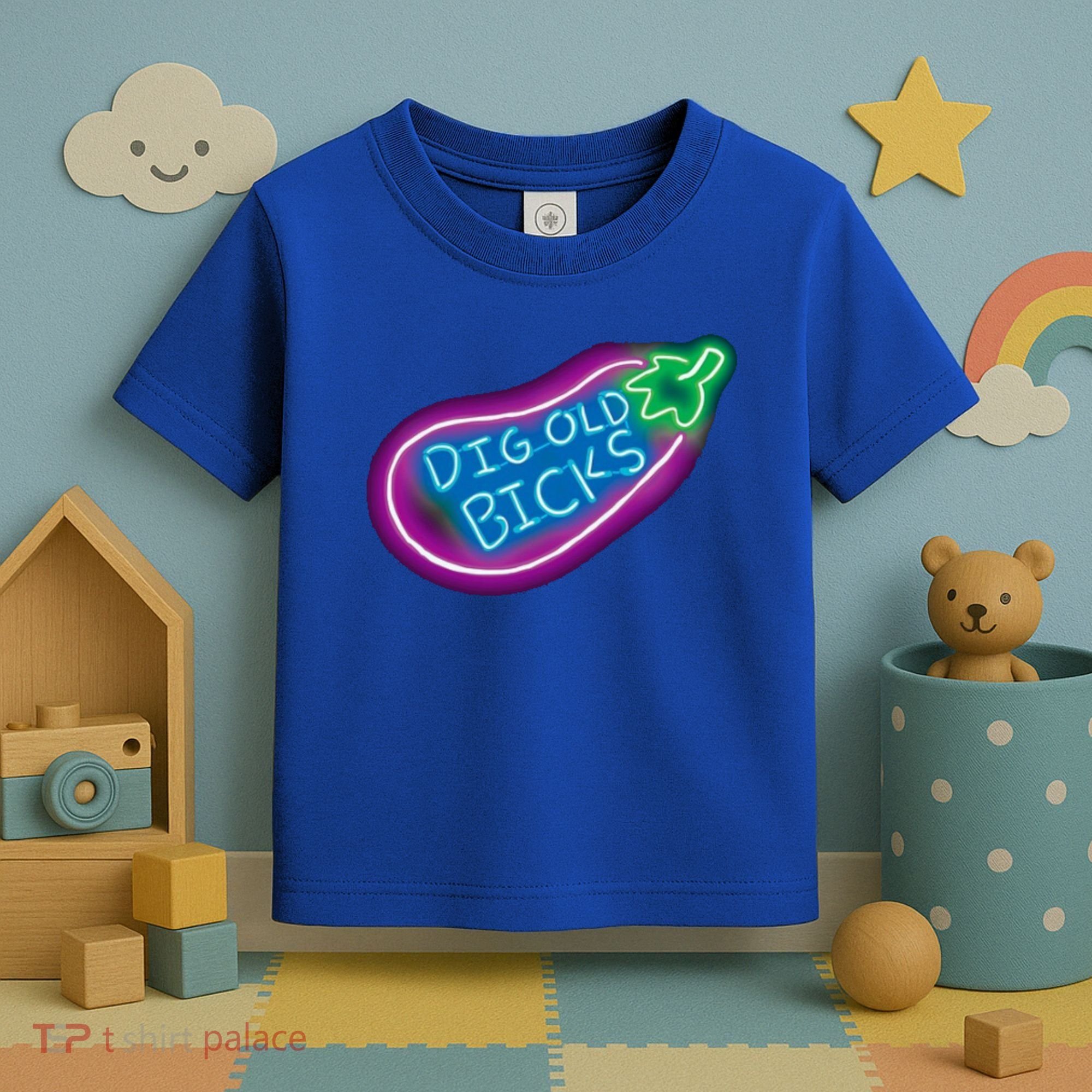 Dig Old Bicks Solar Opposites Funny Meme Gag Cute Gift Toddler T-Shirt