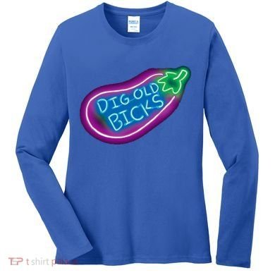Dig Old Bicks Solar Opposites Funny Meme Gag Cute Gift Women's Long Sleeve Shirt