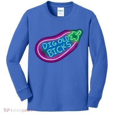 Dig Old Bicks Solar Opposites Funny Meme Gag Cute Gift Kids Long Sleeve Shirt