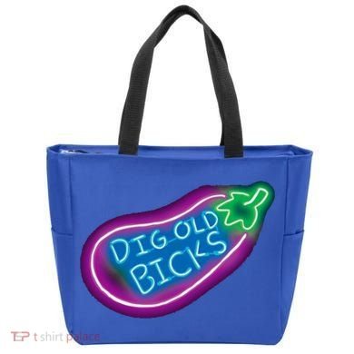 Dig Old Bicks Solar Opposites Funny Meme Gag Cute Gift Tote Bag