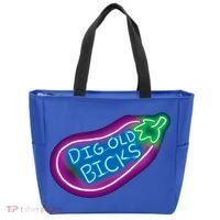Dig Old Bicks Solar Opposites Funny Meme Gag Cute Gift Tote Bag thumb 0