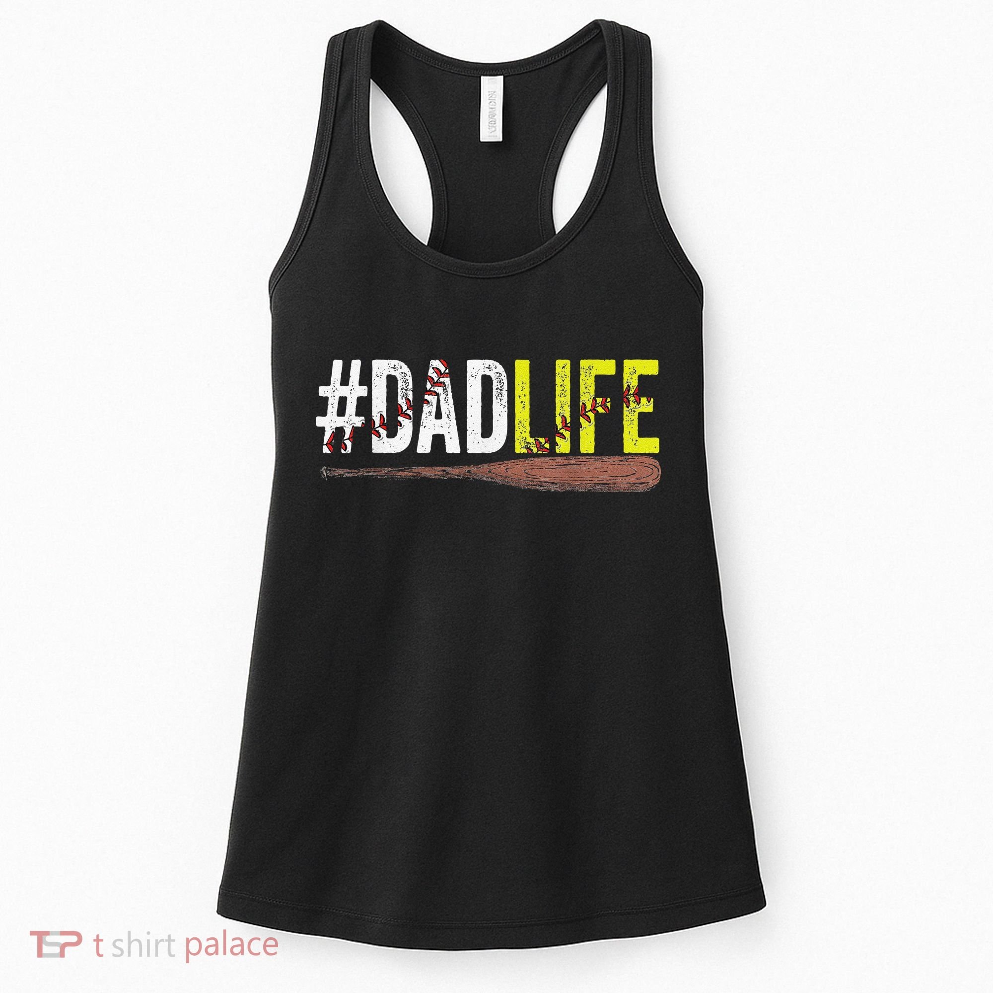 Dad of Ballers Dad of Baseball And Softball Player Women's Tank Top