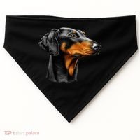 Doberman Dog USA-Made Doggie Bandana thumb 0