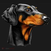 Doberman Dog Backpack thumb 2