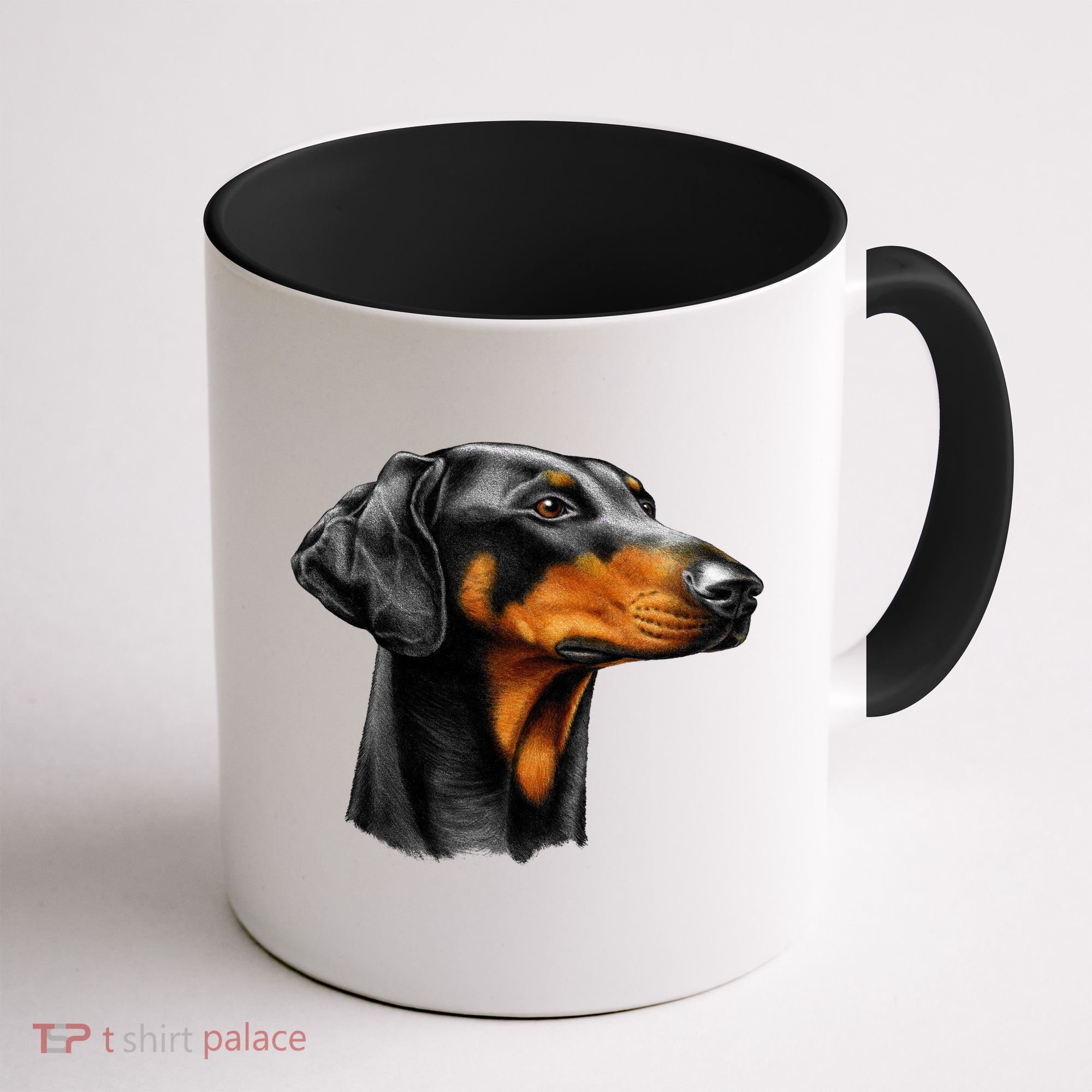 Doberman Dog Coffee Mug