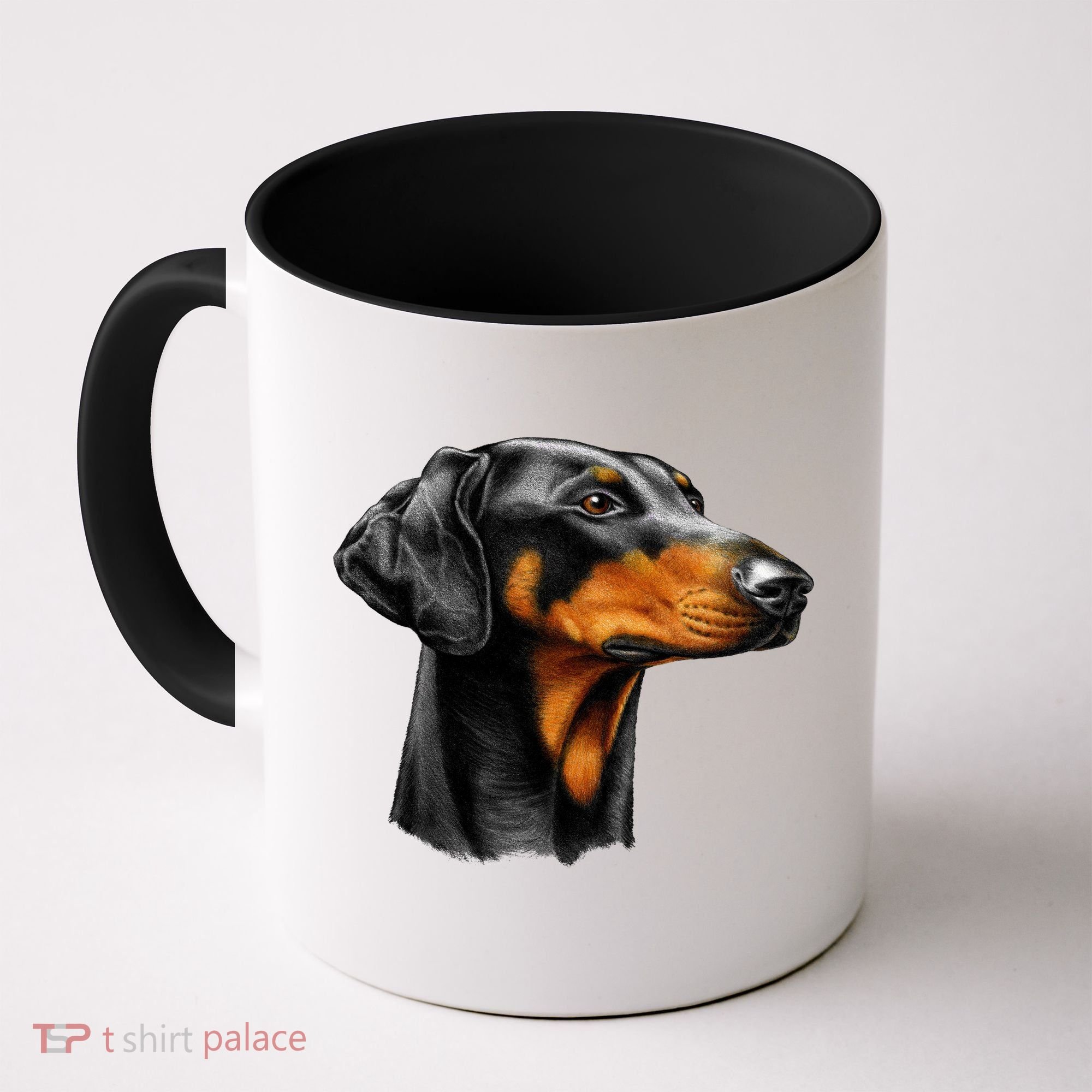 Doberman Dog Coffee Mug
