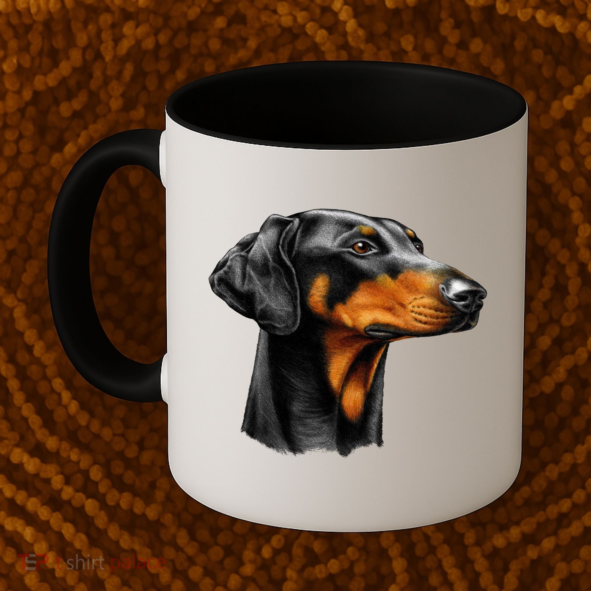 Doberman Dog Coffee Mug