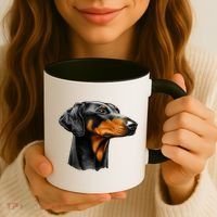 Doberman Dog Coffee Mug thumb 3